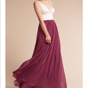 BHLDN Karlie dress in peach, size 4